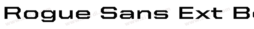 Rogue Sans Ext Bold字体转换